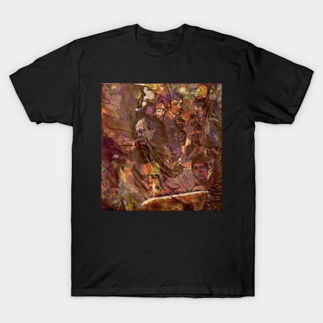 Cigar stars T-Shirt by mursart68